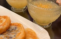 红豆糯米糕 紫菜蒸蛋 雪梨百香果羹 早餐休闲小食