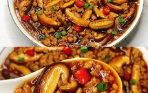 酱汁浓郁！超级下饭的家常菜肉末香菇