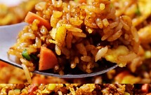 好吃到飞‼️酱油炒饭(快手懒人版)蚝油炒米 简单不失美味❗️