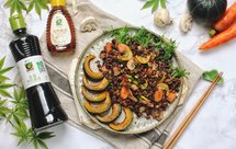 为未来而食——烤南瓜佐时蔬酱油炒饭