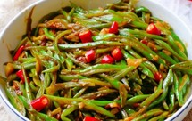 酱爆豆角丝|马克西姆不粘锅