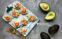 薯片牛油果大虾沙拉