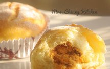 如棉花般松软的海苔肉松面包