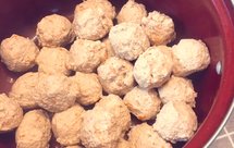 无淀粉鸡胸肉丸子（好吃 不腥 减脂健身必备）