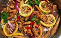 抖音网红百香果柠檬凤爪