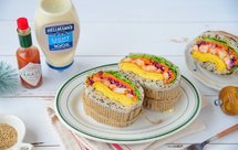 低脂藜麦虾仁饭团