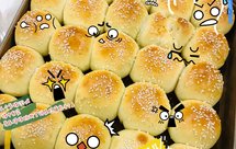 超松软牛奶小餐包（香酥肉松、低脂沙拉酱、粒粒红豆和原味）