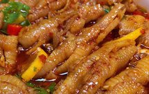 酸辣无骨柠檬鸡爪