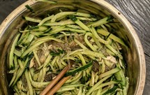 下饭凉菜-黄瓜拌粉丝