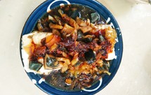 皮蛋豆腐——凉菜