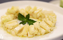 【泡椒花菜梗】开胃小菜又添后起之秀，酸爽够味嘎嘣脆！