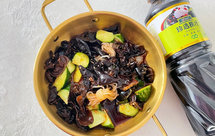 低脂凉拌菜~捞汁木耳魔芋结