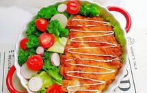 【减脂】鸡胸肉蔬菜拼盘