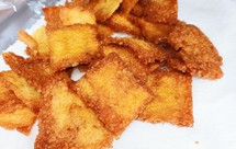 超简单的自制小零食---五香锅巴