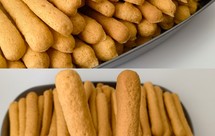 手指饼干，宝宝小零食，提拉米苏夹心原料～