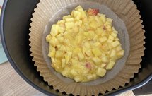 空气炸锅有手就会做减脂小零食不加一滴油好吃的苹果酥饼