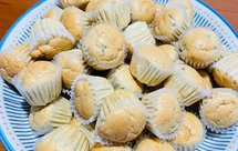 宝宝小零食超简单无糖低油香蕉小蛋糕