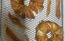 自制宠物零食磨牙棒鸡肉干烘干狗零食