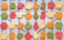 超可爱圣诞曲奇小饼干，完美治愈强迫症