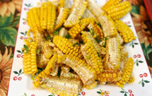 减脂小零食空气炸锅甜玉米