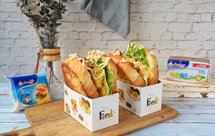 芝士厚蛋烧三明治