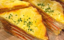 超级好吃的黄金三明治