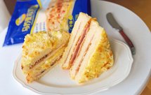 超好吃的黄金乳酪三明治