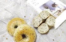 咸香黑芝麻贝果