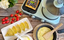 东菱三明治早餐机|午餐肉生菜鸡蛋三明治+藜麦小米红枣粥