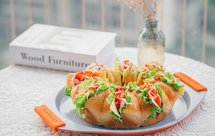 花环沙拉三明治面包（一次发酵）B96