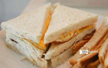 培根鸡蛋三明治