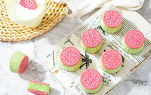 奥利奥抹茶三明治冰淇淋