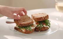 苹果布里芝士三明治