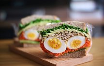 全麦黑椒鸡胸肉三明治【北鼎烤箱食谱】