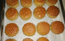 椰蓉蔓越莓月饼