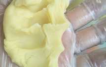 细腻绿豆沙馅和绿豆糕