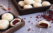 经典白皮红豆酥饼【少油少糖更健康】