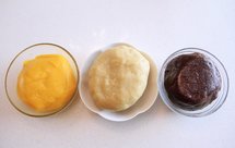 自制月饼馅：豆沙、莲蓉、奶黄