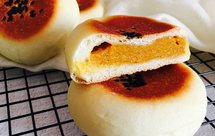 椰香肉桂南瓜馅——轻卡低热量“日式椰香肉桂南瓜包”（超好吃的软欧馅/面包馅/日式月饼馅！）