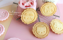 原味奶香饼干，月饼模具的新用法