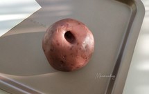 牛奶玫瑰红豆沙