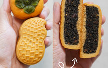 花生月饼 自制芝麻山核桃馅 馅无油少糖好上手