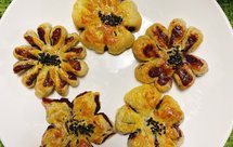 【花样挞皮】更新中！月饼豆沙酥香蕉酥老婆饼、荷花桃花樱花梅花紫荆花海棠花等花花