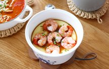 虾仁蒸鸡蛋/肉沫蒸蛋