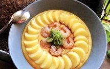 虾仁玉子豆腐蒸蛋/“蒸蒸日上”的年夜饭快手菜