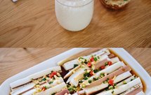 肉沫蒸蛋+蒸茄子+米饭【9月北鼎蒸炖锅食谱】