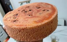 奶油水果蛋糕,蒸蛋糕八寸红曲米粉