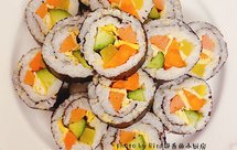 十分钟快手早午餐-紫菜包饭&寿司卷，简单易学哦！