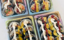 空气炸锅【芝士烤饭团】消灭剩饭