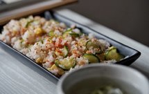 鲑鱼鸡蛋青瓜散寿司饭 昨日的美食第八集